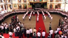 အတိုင္ပင္ခံပုဂၢိဳလ္ အေျခခံပညာေရး သင္ရိုးသစ္ ေဆြးေႏြးပြဲသို႔ တက္ေရာက္အားေပး (႐ုပ္/သံ)