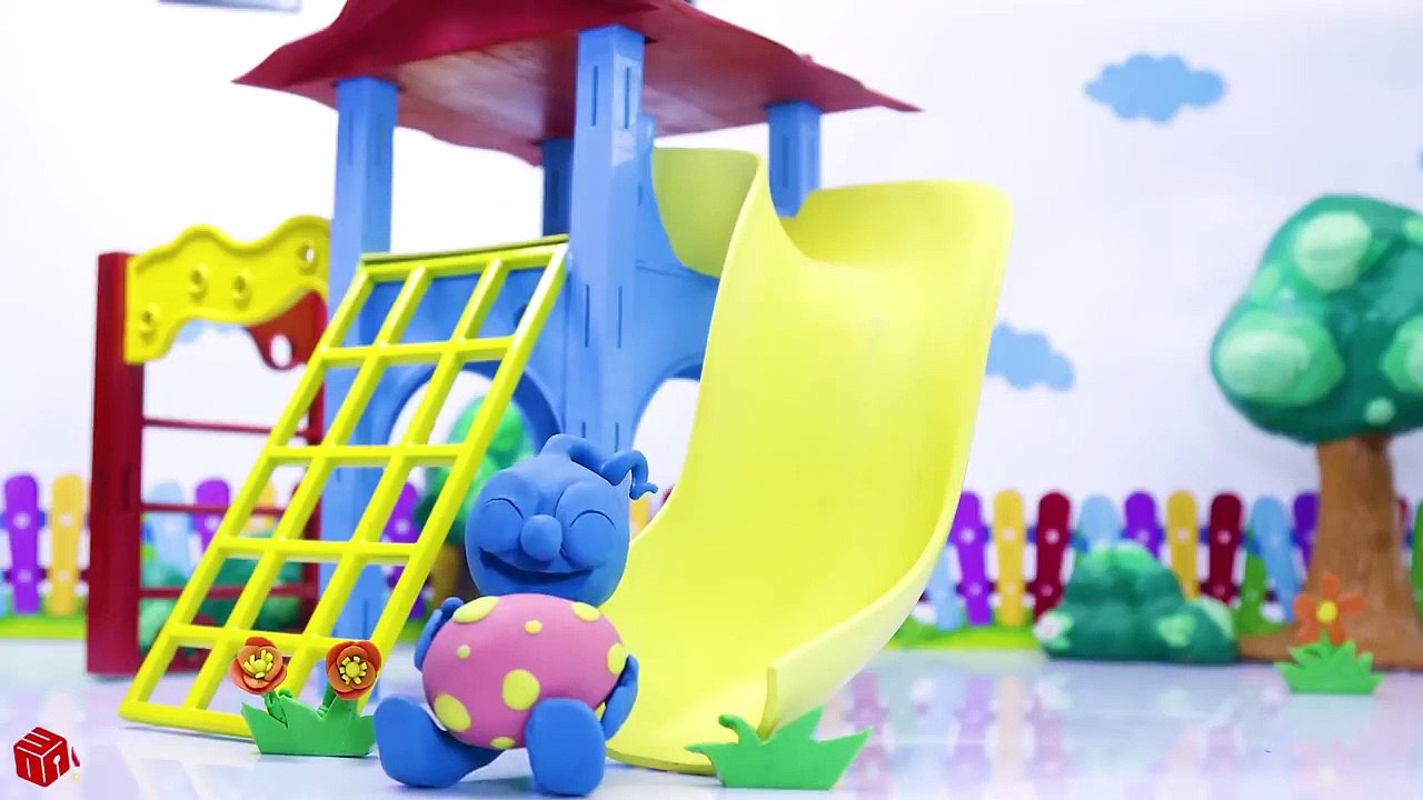 CLAY MIXER PET CARE GIGANTIC RETRIEVER DOG  Play Doh Cartoons Stop Motion