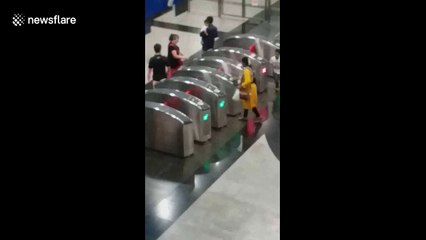 40 times is the charm: Singapore commuter bizarrely swipes through same terminal repeatedly