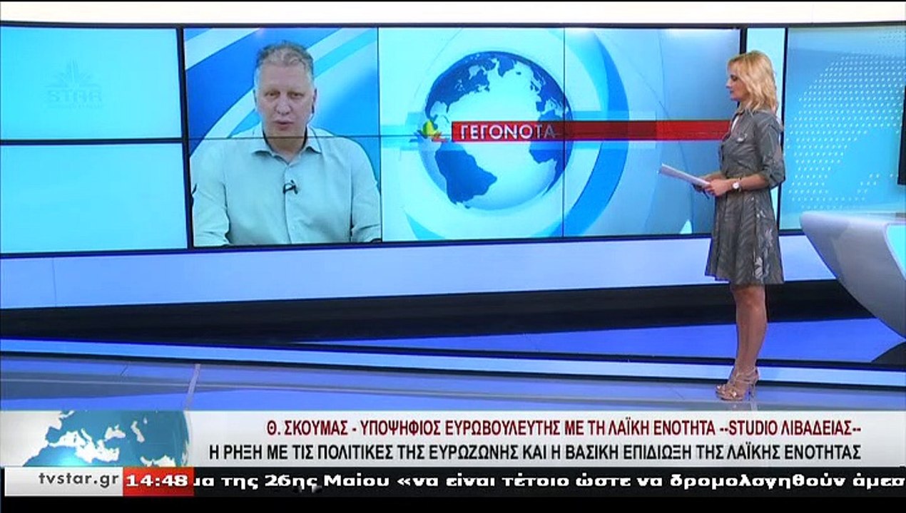 Ο υποψήφιος ευρωβουλευτής με την Λαϊκη Ενότητα,...