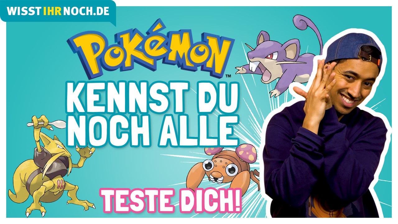 POKÉMON QUIZ: Parasek, Parasi oder Paras? Schnappt sich Salim alle? (Rebellcomedy)