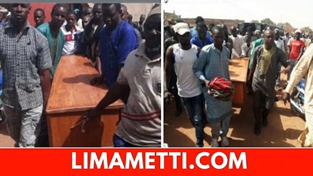 Les images époustouflantes de l'inhumation de Bineta Camara au cimetière de Saré Guilèle