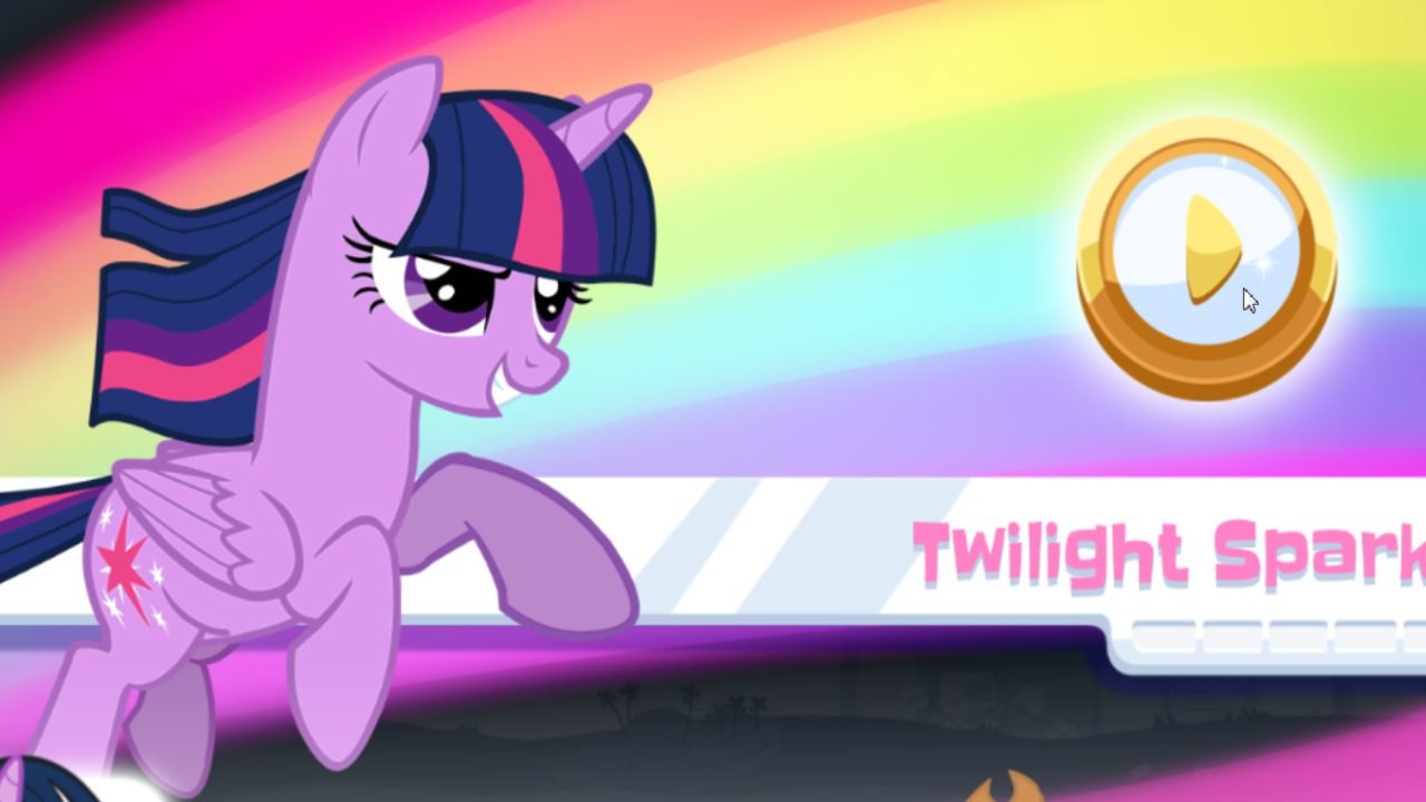 My Little Pony Rainbow Runners - Epic Color Rush - All Ponies Rescue Ponyville #1- Game For Kids