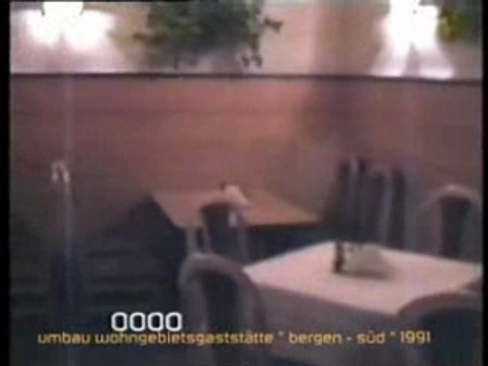 umbau wohngebietsgaststätte 'bergen-süd' 91