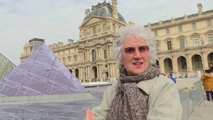 Kolazh gjigant për të mbuluar piramidën e Luvrit - Top Channel Albania - News - Lajme