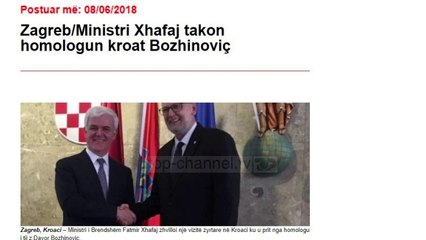 Salianji tregon përgjimet: Fatmir Xhafaj sajoi dëshmitarin - Top Channel Albania - News - Lajme