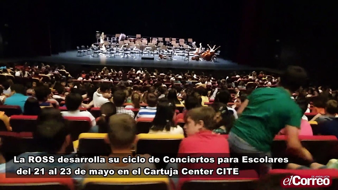 La ROSS desarrolla su ciclo de Conciertos para Escolares del 21 al 23 de mayo