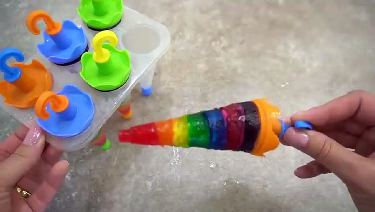 Jelly Ice Cream Popsicle | Nursery Rhymes & Color Song for Kids with JASON and brothers