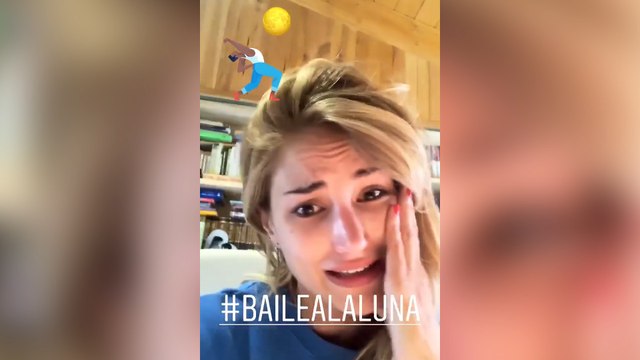 Alba Carrillo se enfrenta al estrés de los exámenes