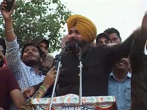 ਸੰਨੀ ਦਿਓਲ ਨੂੰ ਨਵਜੋਤ ਸਿੱਧੂ ਦੀ ਵੰਗਾਰ Navjot Sidhu on Sunny deol in Gurdaspur Lok Sabha Seat