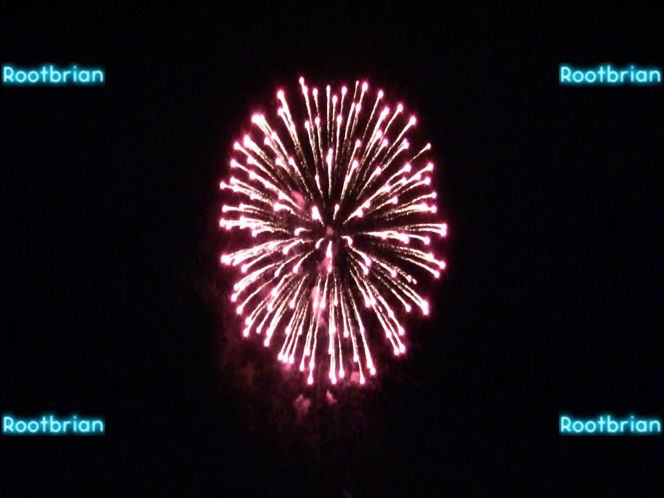 Victoria Day Fireworks  - Ashbridges Bay Park Beach, Beaches, Toronto (2019)