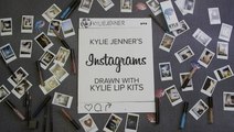 Kylie Jenner's Instagrams Drawn With Kylie Lip Kits