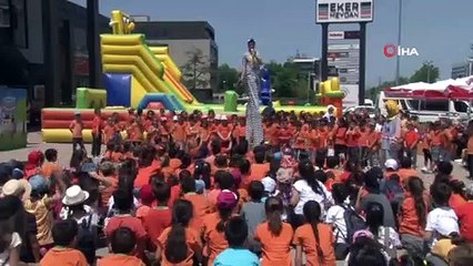 'Süt Şenliği'nde çocuklar gönüllerince eğlendi