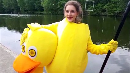 Metz : une course de canards en plastique pour les championnats de France !
