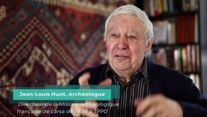 La maison de fouilles de Larsa