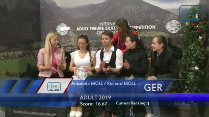 2019 International Adult Figure Skating Competition - Oberstdorf, Germany (5)