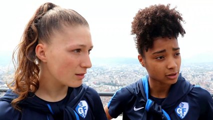 De jeunes footballeuses grenobloises récompensées pour un geste héroïque