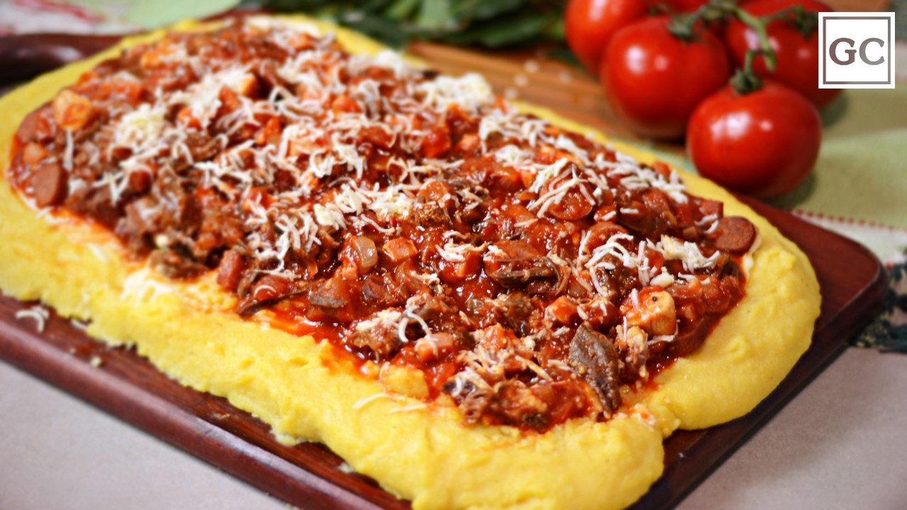 Polenta na tábua | Receitas Guia da Cozinha
