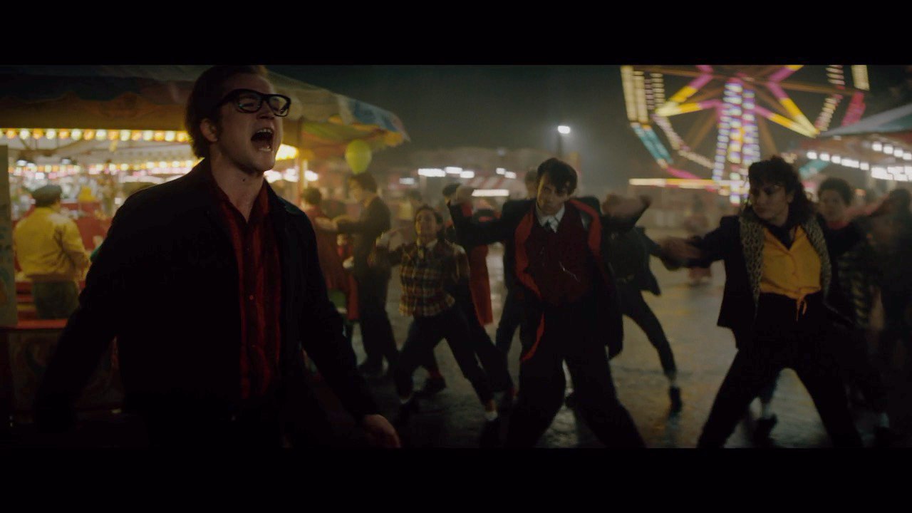 Taron Egerton Singing and Dancing "Saturday Night" In 'Rocketman'