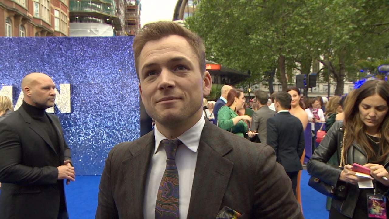 Taron Egerton On Elton John: "The Guy Lives Life At 100 Miles Per Hour"