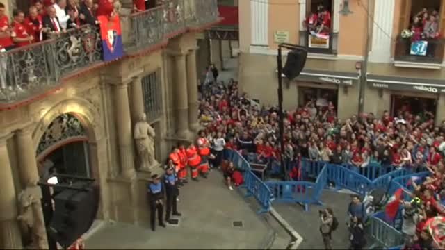 El Osasuna celebra su ascenso a Primera