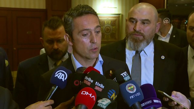 Fenerbahçe Kulübü Başkanı Koç: 'Türk futbolunun hak ettiği yere gelmesi için bir nevi devrim yapılması gerekiyor' - İSTANBUL