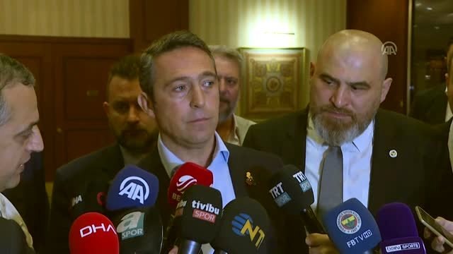 Fenerbahçe Kulübü Başkanı Koç: (Hakem Hataları) Bize Göre Kurgulanmış Bir Düzen Var Burada