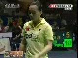 BADMINTON 2007 China Open WD Final game 3