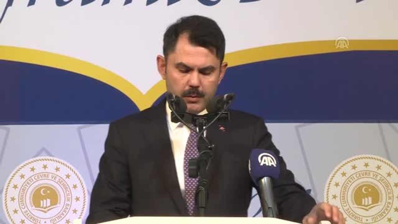 Kurum: "Ülkemizin Çevre ve Şehircilik Anlamında Muasır Medeniyetler Seviyesinin Üstüne Çıkmak İçin...