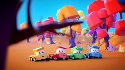 Truck Games -  Le Parcours du combattant  - Dessins animés camions pour enfants