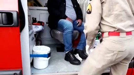 Batida de trânsito deixa homem ferido na região central de Cascavel