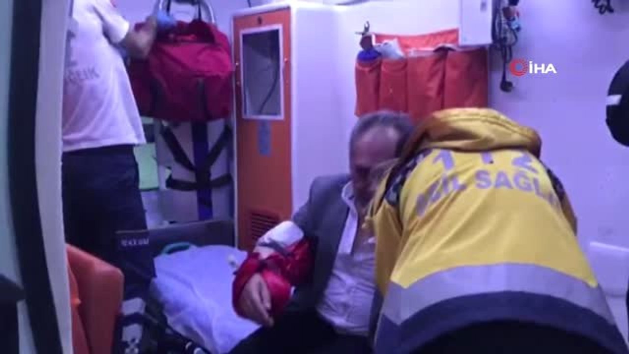 CHP'li Belediye Başkan Yardımcısına Saldırı Anı Kamerada