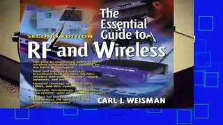 About For Books  Essential Guide to RF and Wireless, The (Essential Guides (Prentice Hall))  Review