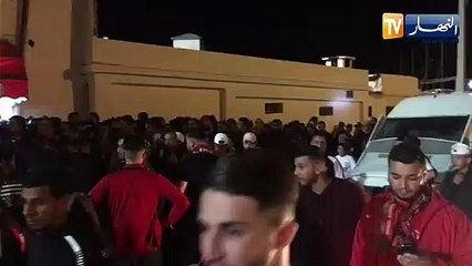 فوضى كبيرة أمام ملعب بولوغين قبل لقاء الحمرواة‎