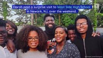 Oprah Donates $500,000 to New Jersey School