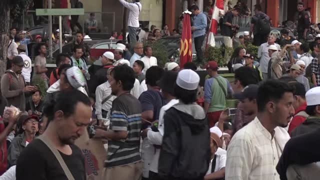Endonezya'da Başkanlık Seçimi Sonuçları Protesto Edildi