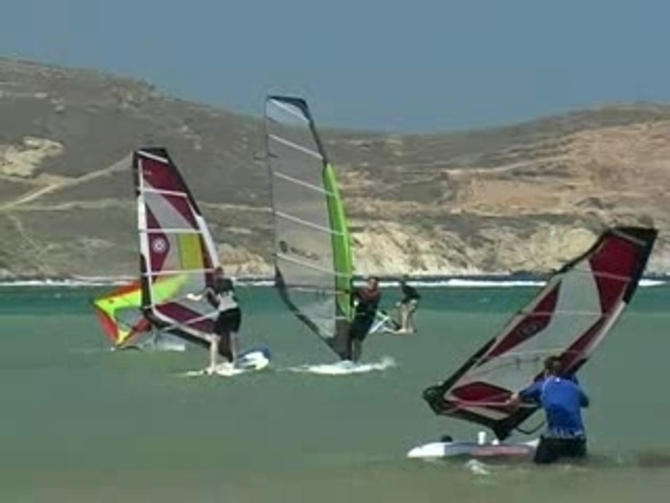 Kiteboarding Windsurfing Naxos 1/2  Sicily, Greece