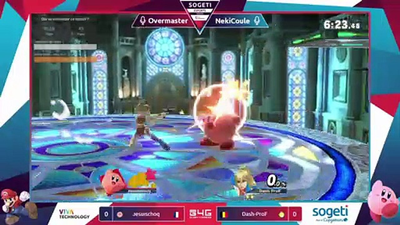 Jesuischoq (Kirby) vs Dash ProF (Zero Suit Samus) at Sogeti Qualifier 1 GFs