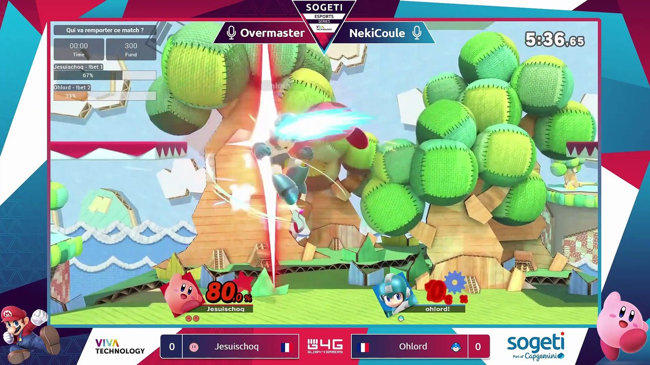 Jesuischoq (Kirby) vs ohLord (Mega Man) at Sogeti Qualifier 1