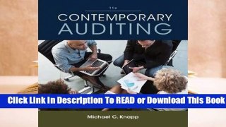 Online Contemporary Auditing  For Kindle