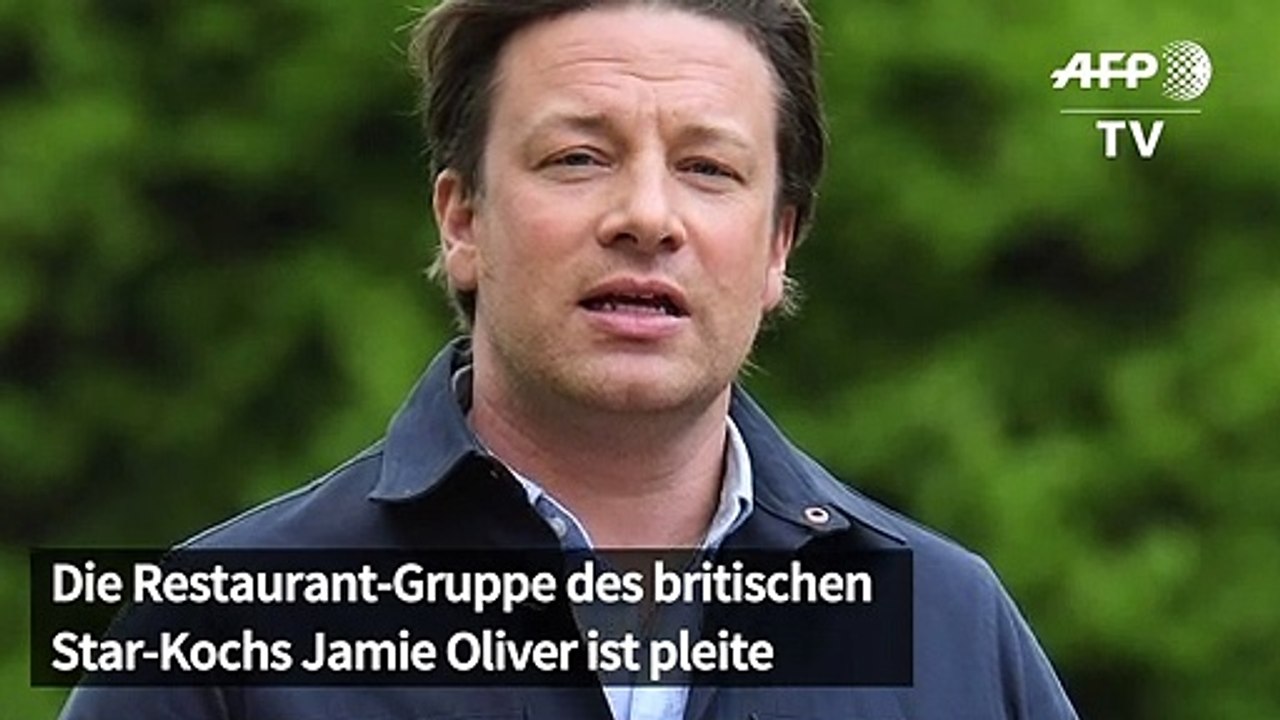 Jamie Olivers Restaurant-Gruppe ist pleite