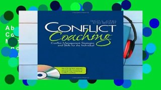 About For Books  Conflict Coaching: Conflict Management Strategies and Skills for the Individual