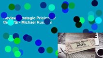 Review  Strategic Pricing for the Arts - Michael Rushton