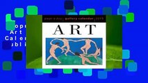Popular to Favorit  Art Page-A-Day Gallery Calendar 2019 by Workman Publishing