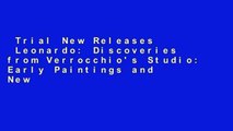 Trial New Releases  Leonardo: Discoveries from Verrocchio's Studio: Early Paintings and New