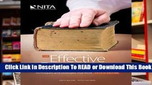 Full E-book  The Effective Deposition: Techniques and Strategies That Work (NITA) Complete