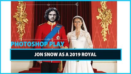 Celeb Photoshop Transformation: Jon Snow as a modern day King