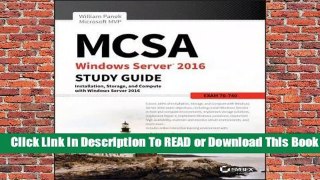 Full E-book MCSA Windows Server 2016 Study Guide: Exam 70-740  For Free