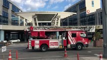 İstanbul Anadolu Adalet Sarayı'nda korkutan yangın