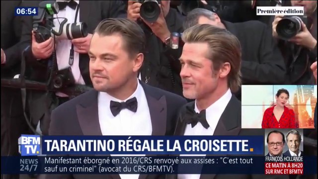 C'était Hollywood sur la Croisette ! Tarantino, DiCaprio et Brad Pitt ont foulé le tapis rouge à Cannes